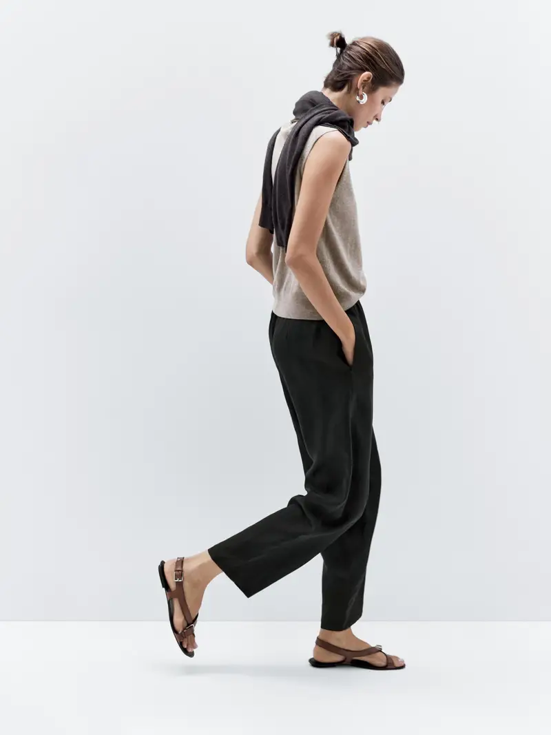 Massimo Dutti Gilet Marrone 2555167