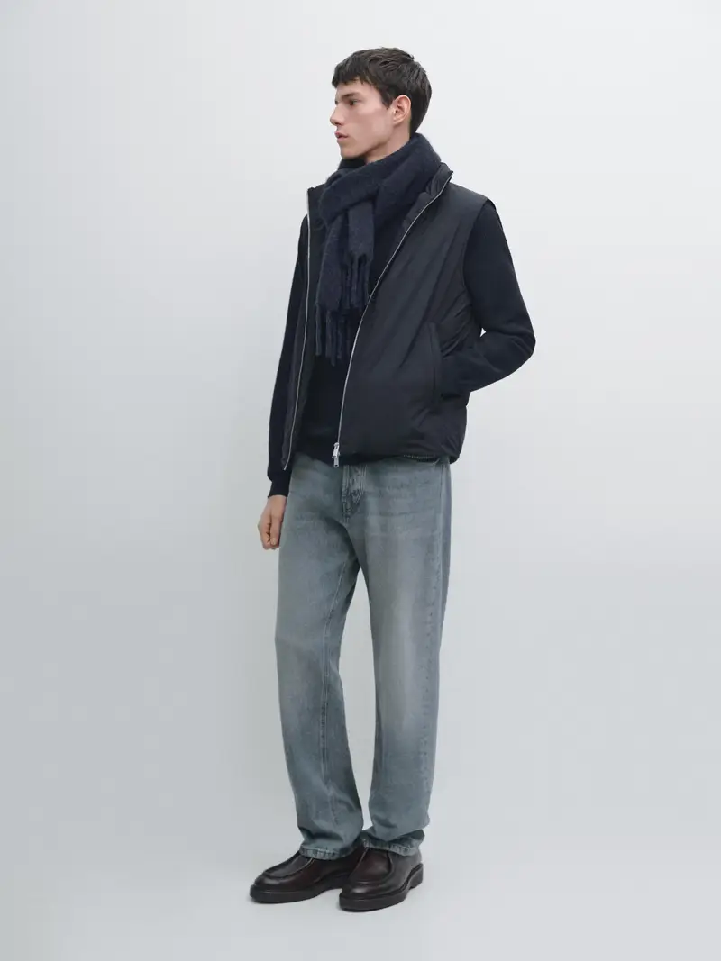 Massimo Dutti Gilet Blu 3897407