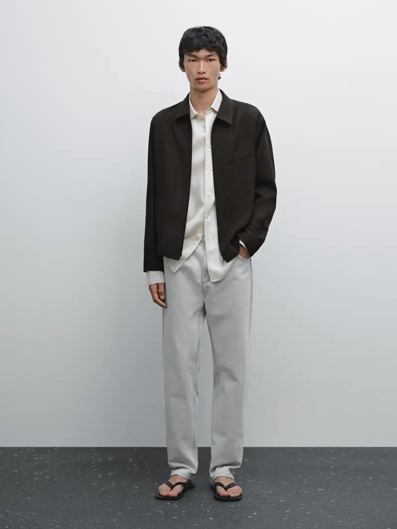 Massimo Dutti Jeans Grigio 2554548