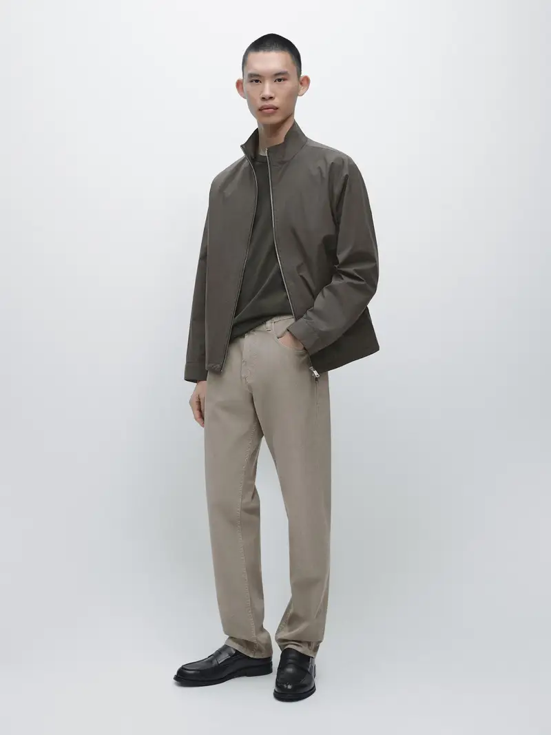 Massimo Dutti Jeans Verde 4238782