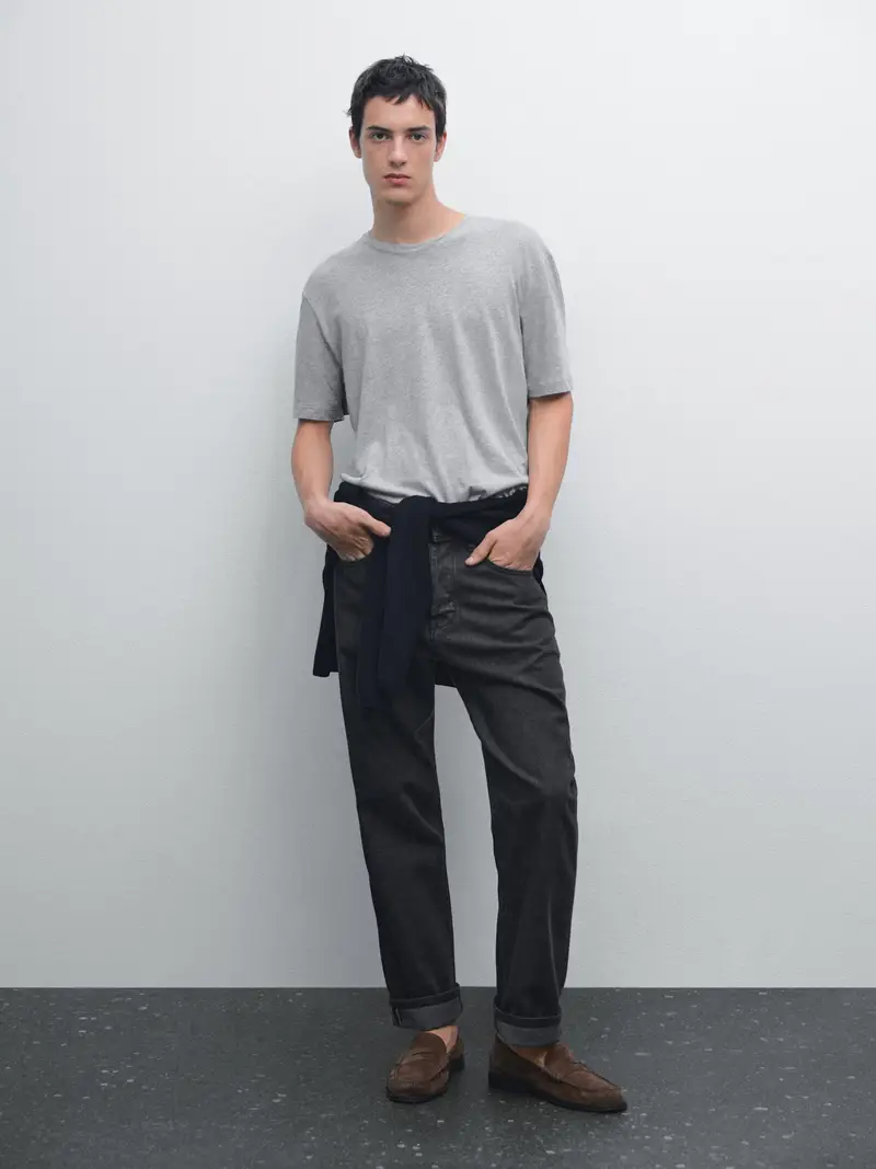 Massimo Dutti Jeans Grigio 2554549