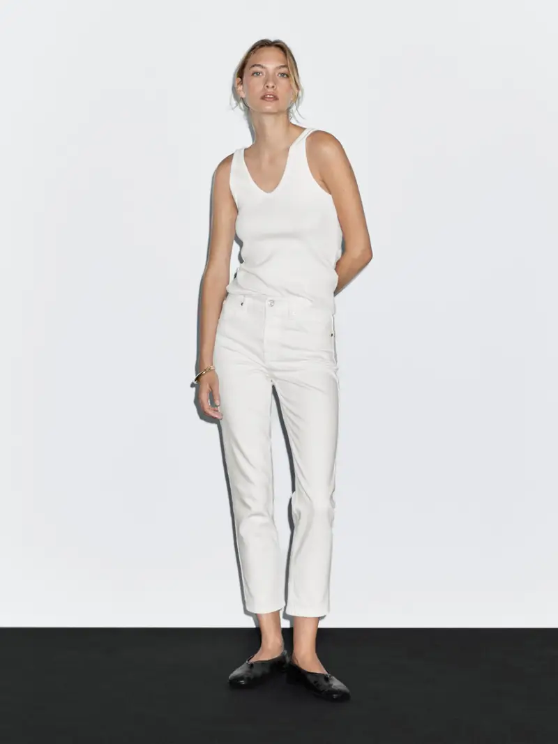 Massimo Dutti Jeans Beige 2554954