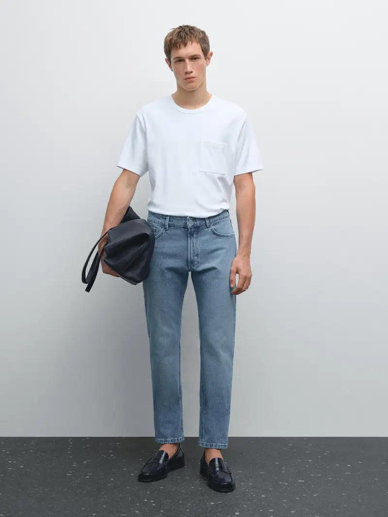 Massimo Dutti Jeans Azzurro 2553294