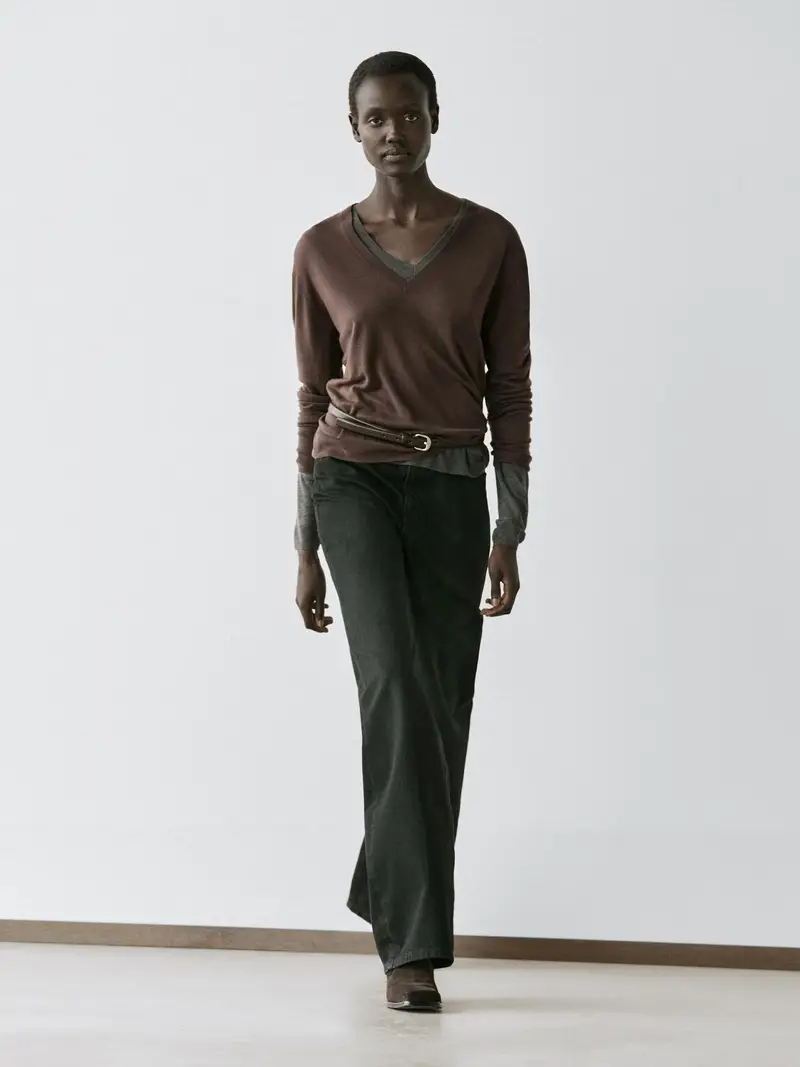 Massimo Dutti Jeans Nero 4364896