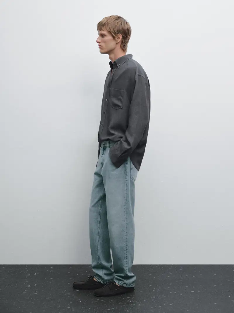 Massimo Dutti Jeans Azzurro 2553312