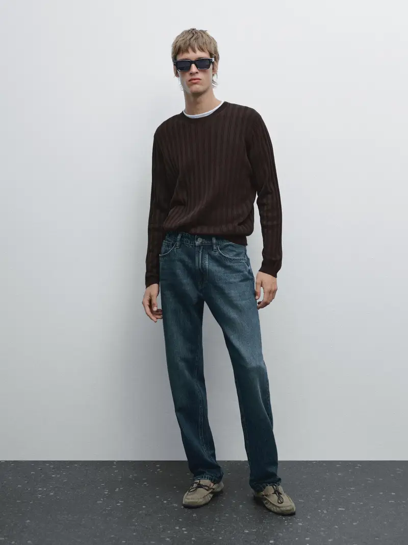 Massimo Dutti Jeans Azzurro 2553296