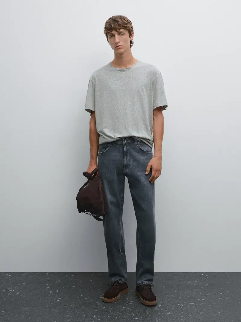 Massimo Dutti Jeans Grigio 2554539