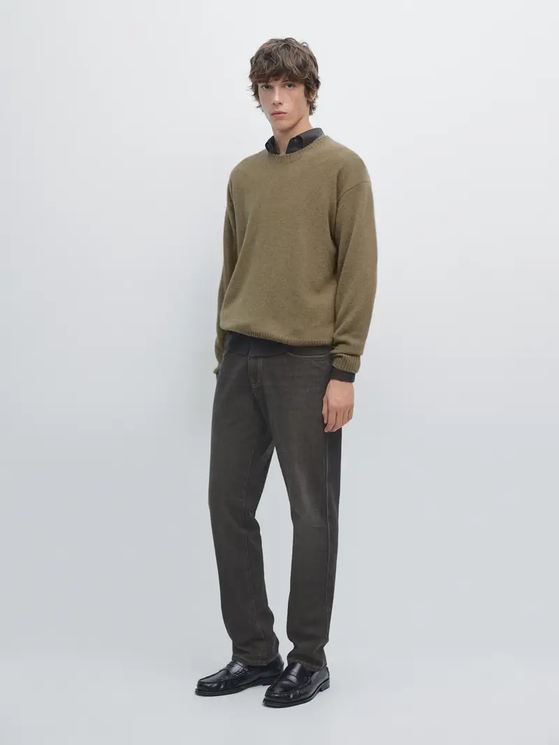 Massimo Dutti Jeans Grigio 3447634