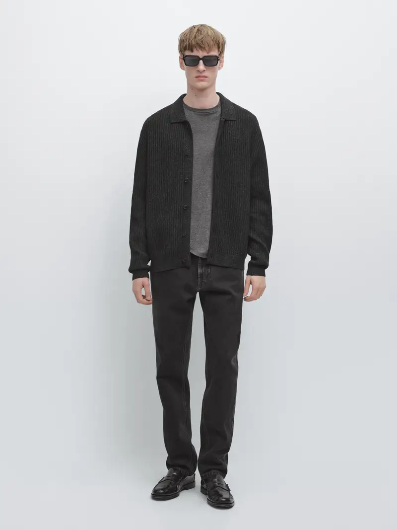 Massimo Dutti Jeans Grigio 4147330