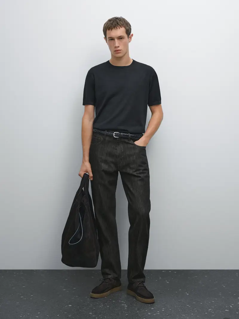 Massimo Dutti Jeans Nero 2554545