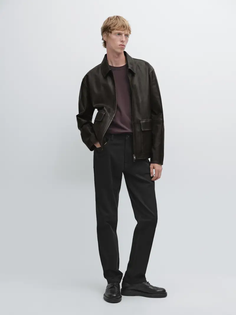 Massimo Dutti Jeans Nero 2838943