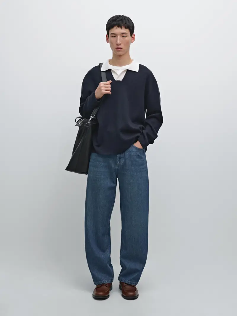 Massimo Dutti Jeans Azzurro 3030687