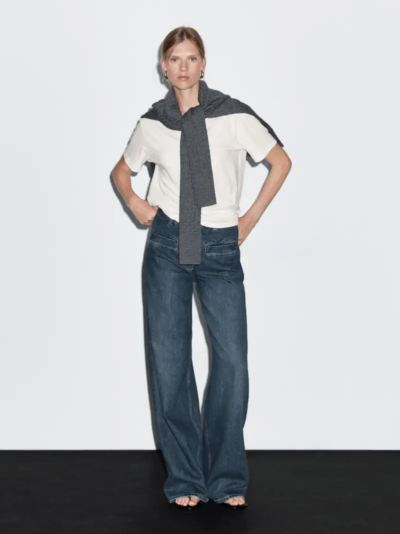 Massimo Dutti Jeans Azzurro 2553344