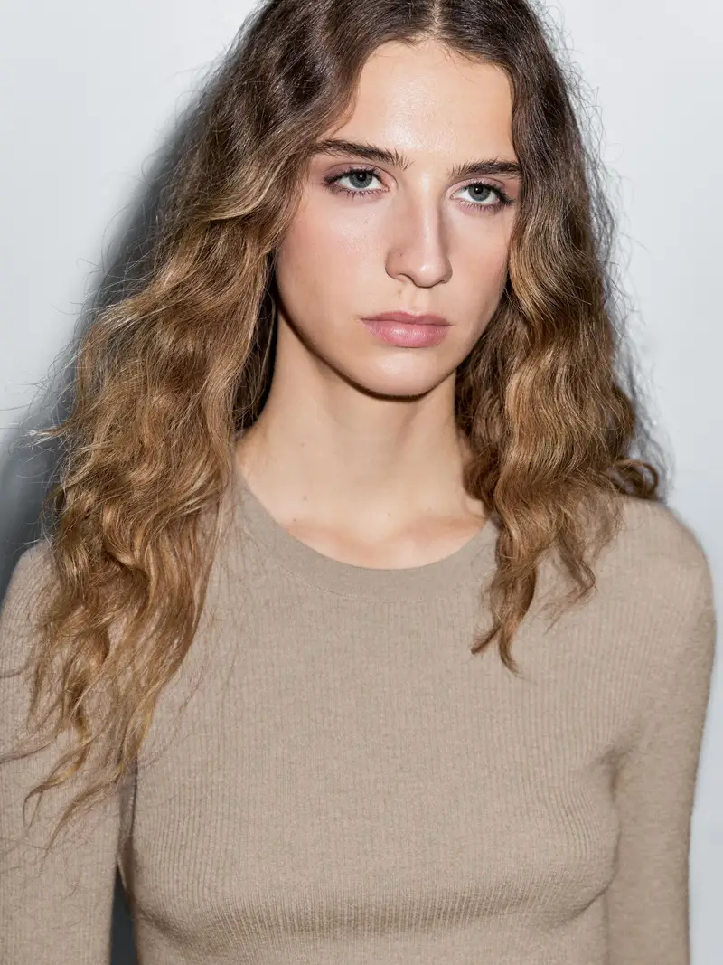 Maglia A Costine In Misto Lana - Visone - - Massimo Dutti - Femminile