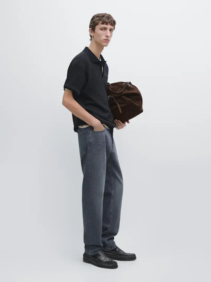 Massimo Dutti Polo Blu 4177720