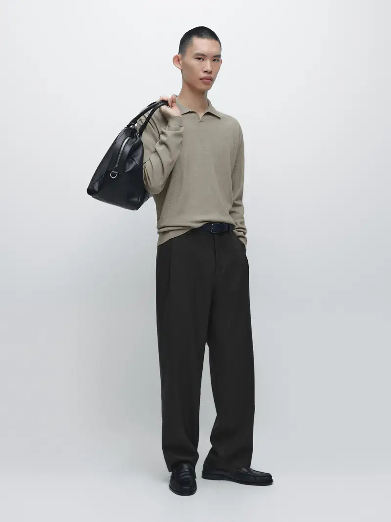 Massimo Dutti Polo Verde 4207240