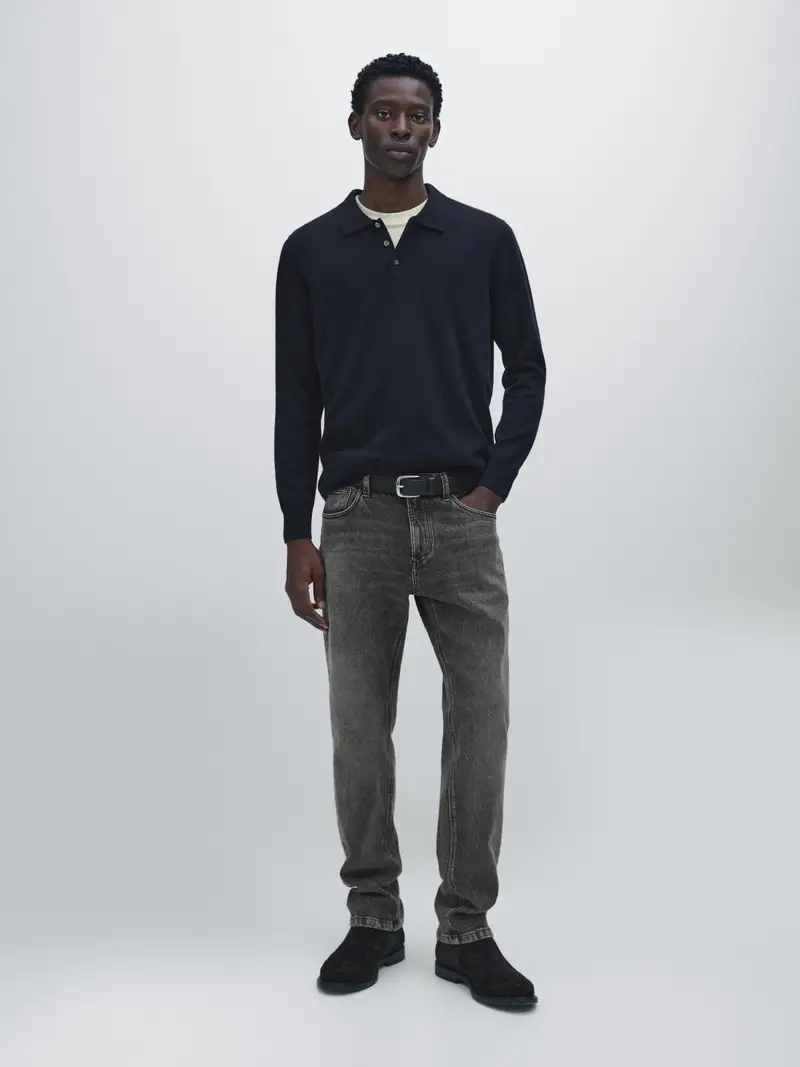 Massimo Dutti Polo Blu 3210199