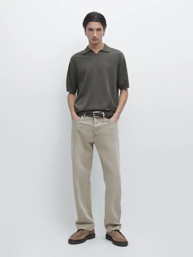 Massimo Dutti Polo Grigio 4262325