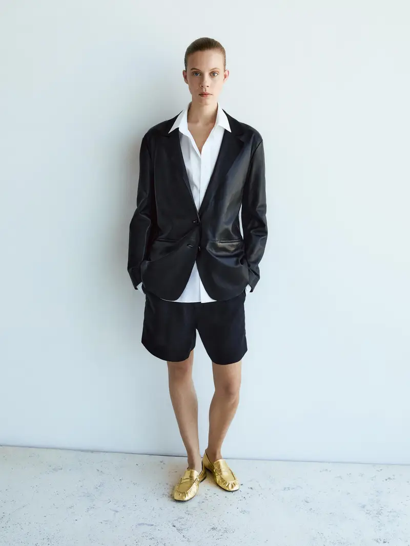 Massimo Dutti Mocassini Oro 2555587