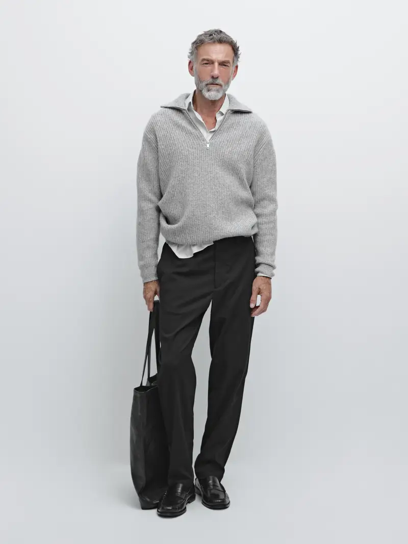 Pantaloni Jogger Fit - Nero - - Massimo Dutti - Maschile