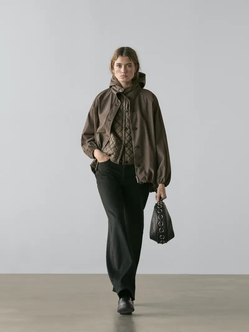 Massimo Dutti Parka Marrone 4114069