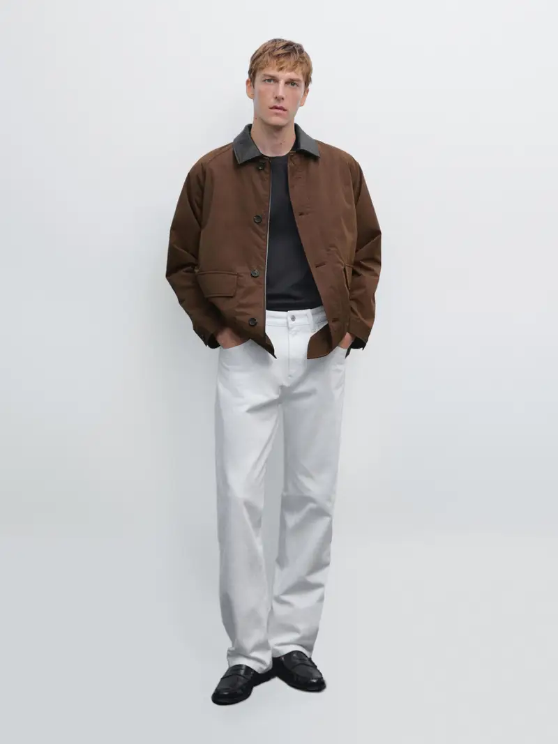 Massimo Dutti Parka Marrone 2554826