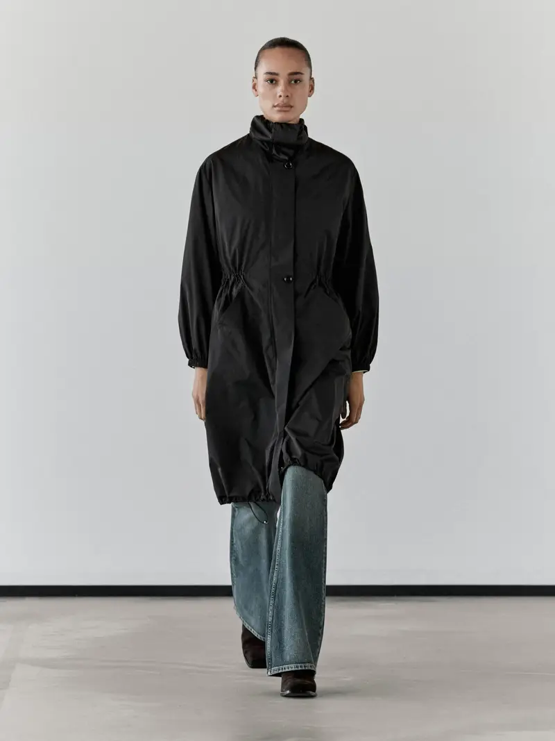 Massimo Dutti Parka Nero 3879396