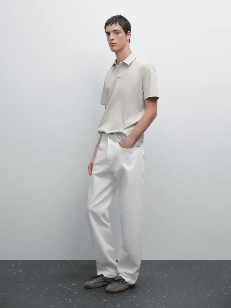 Massimo Dutti Polo Bianco 2554584