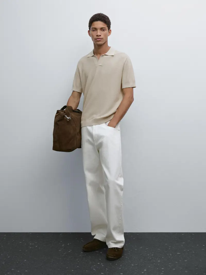 Massimo Dutti Polo Verde 2554620