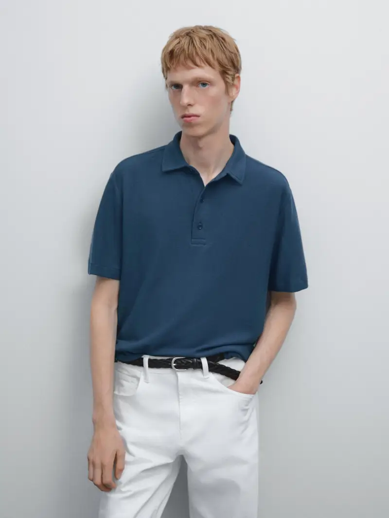 Massimo Dutti Polo Multicolore 2554574