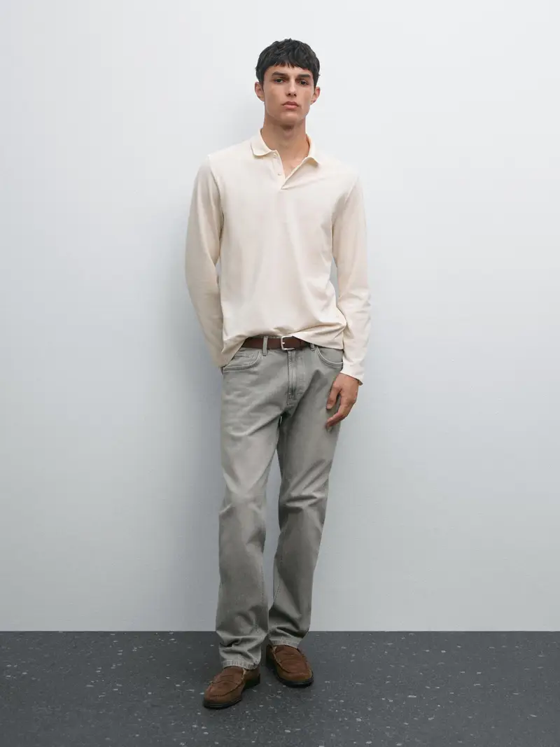 Massimo Dutti Polo Bianco 2554586