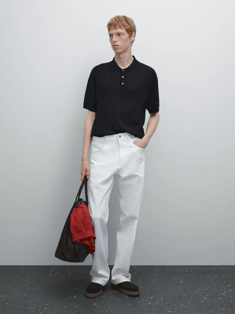 Massimo Dutti Polo Blu 2553651