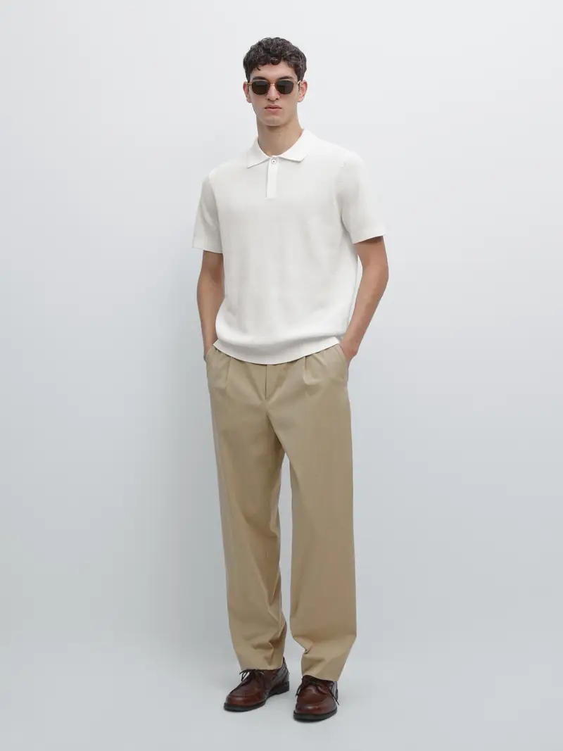 Massimo Dutti Polo Bianco 4337617