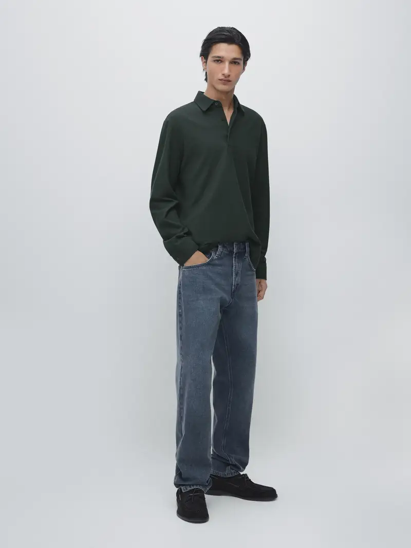 Massimo Dutti Polo Verde 3934488