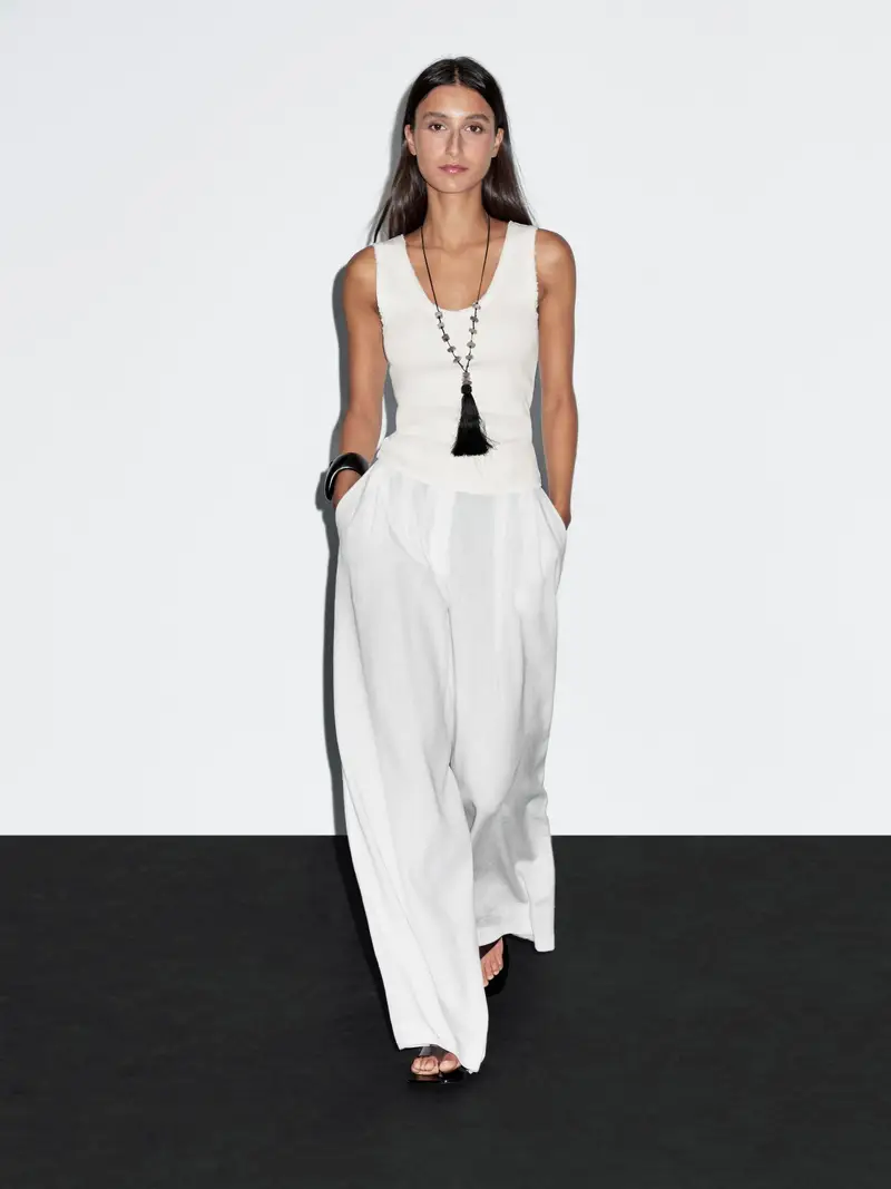 Massimo Dutti Top Beige 2555347