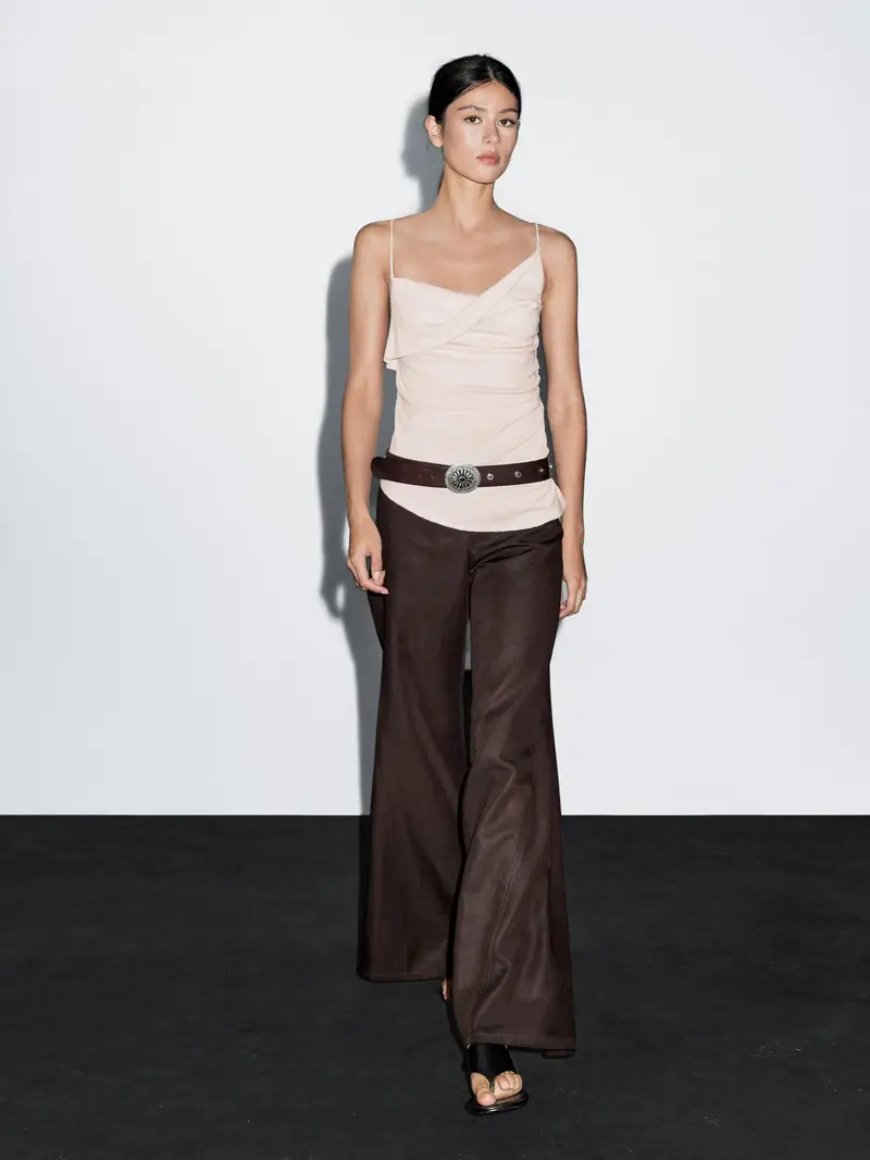 Massimo Dutti Top Beige 2555500