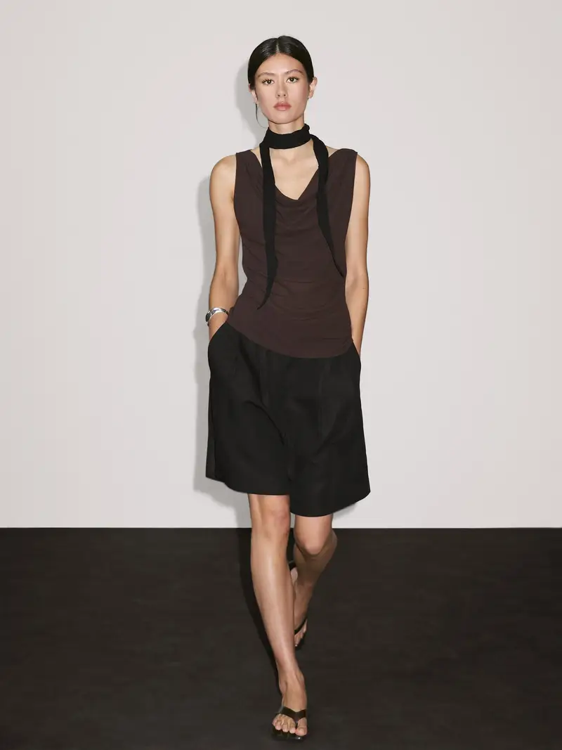 Massimo Dutti Top Marrone 2555535