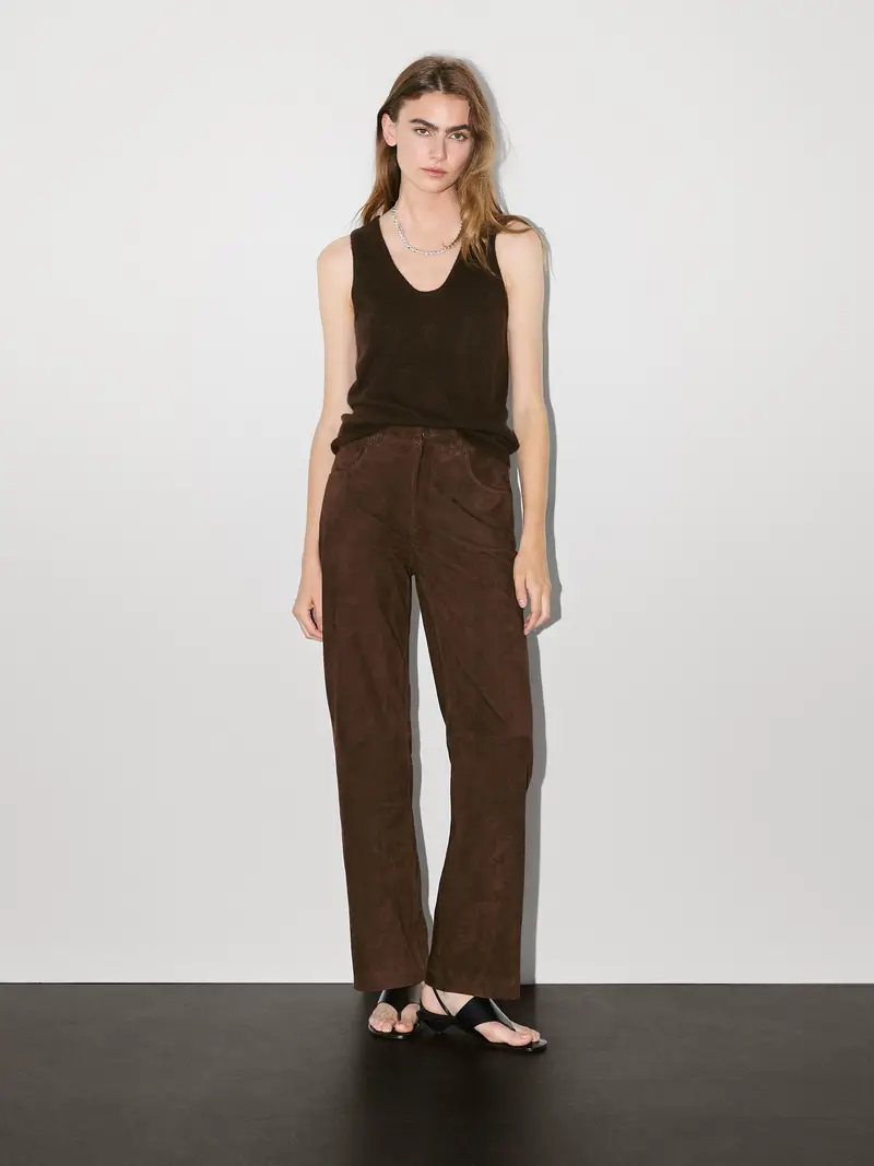 Massimo Dutti Top Marrone 2555215