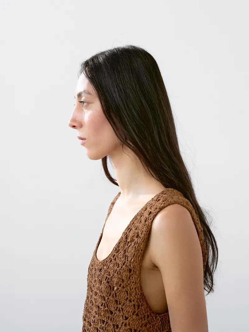 Massimo Dutti Top Marrone 2555096