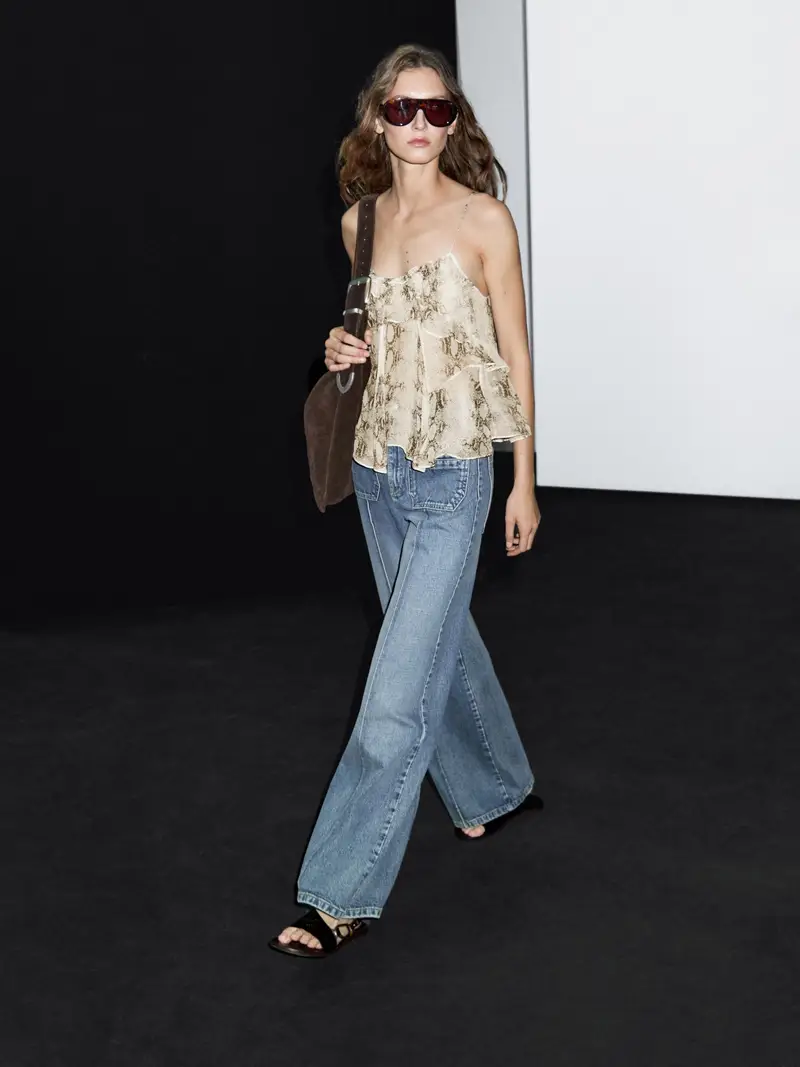 Massimo Dutti Top Grigio 2555231