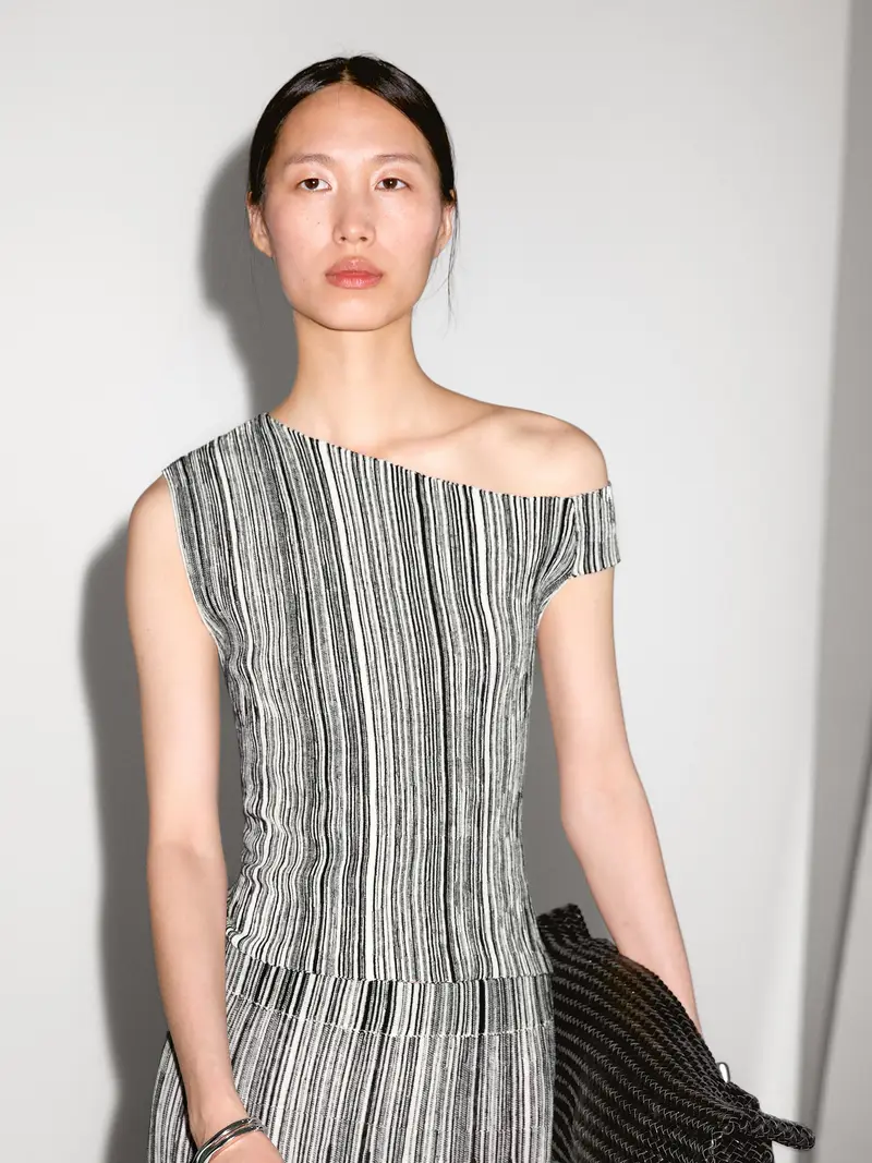 Massimo Dutti Top Nero 2555224