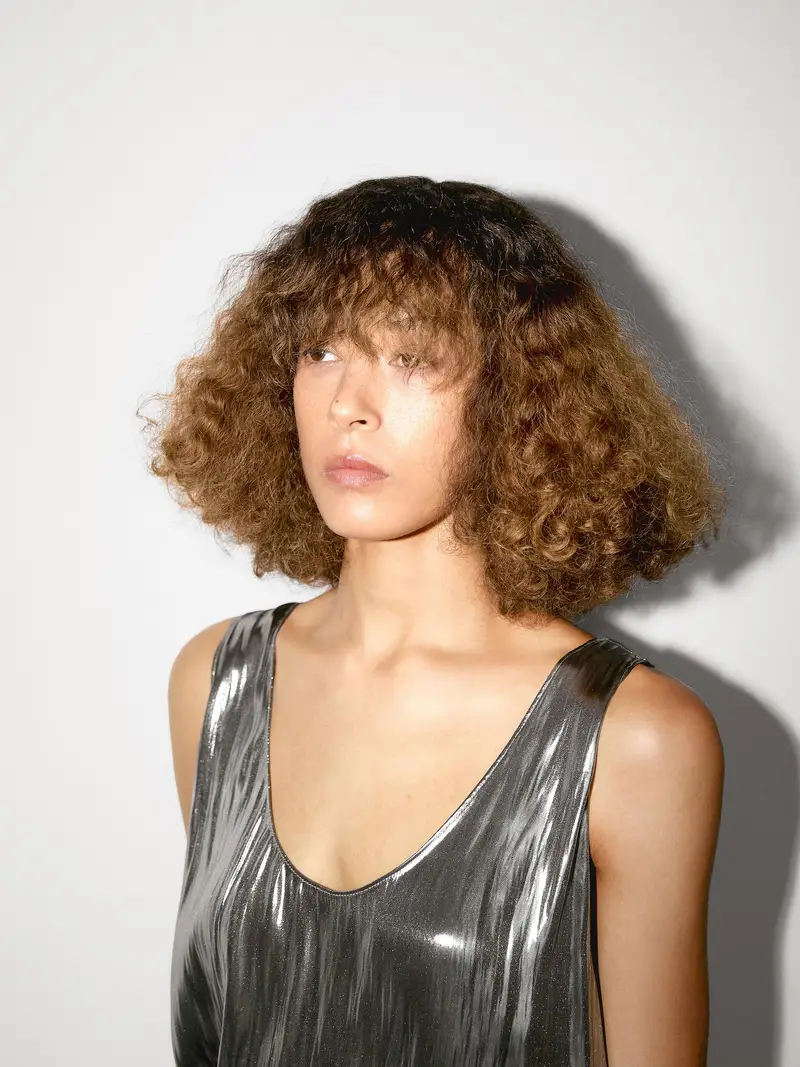 Massimo Dutti Top Argento 2553288