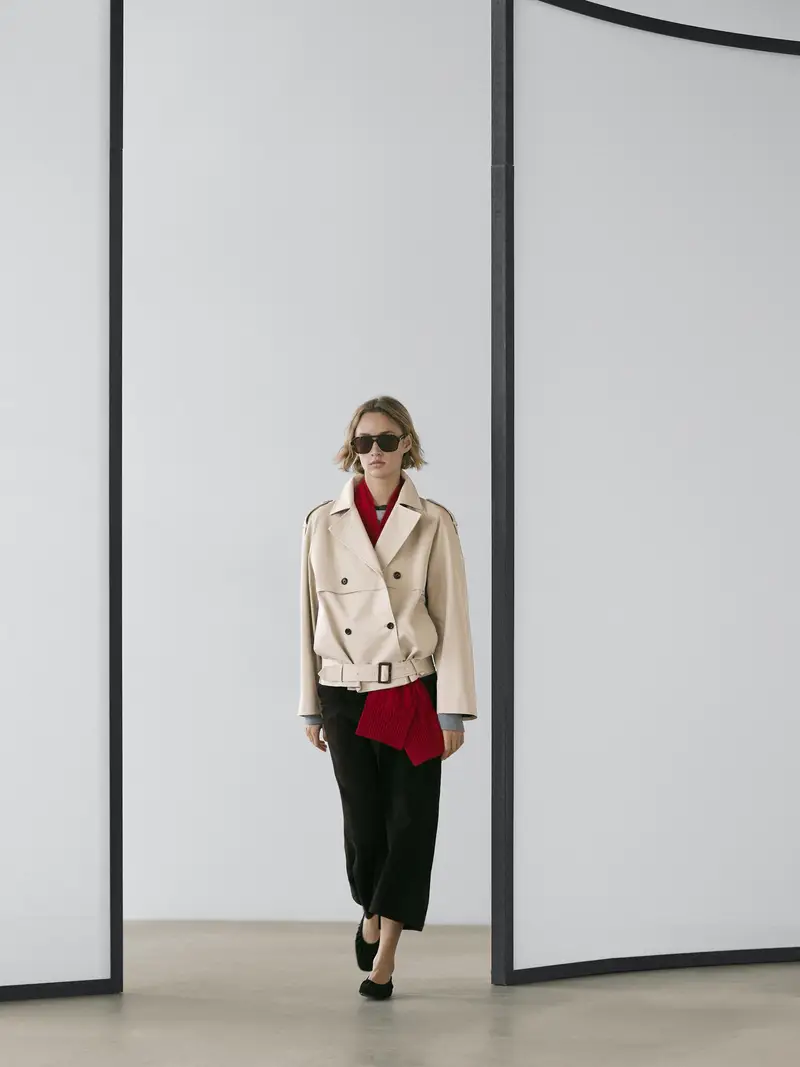 Massimo Dutti Trench Beige 3950843