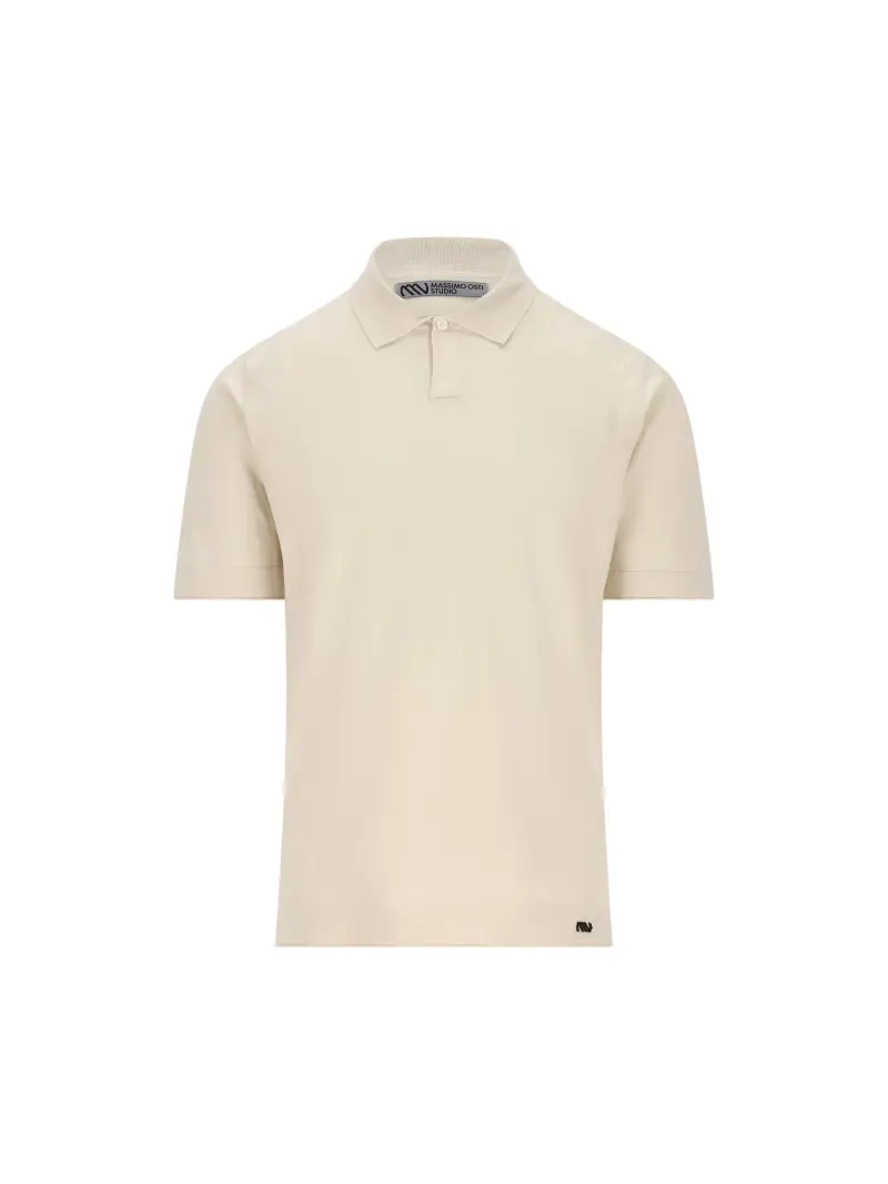 Polo In Cotone BEIGE