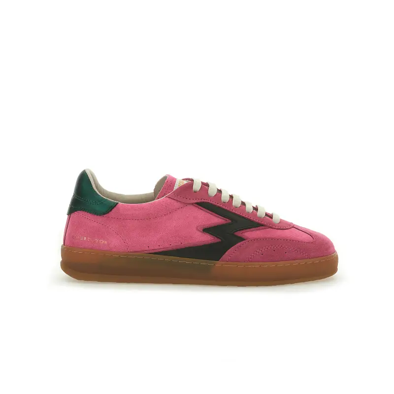Sneaker Club Rosa Backtab Verde