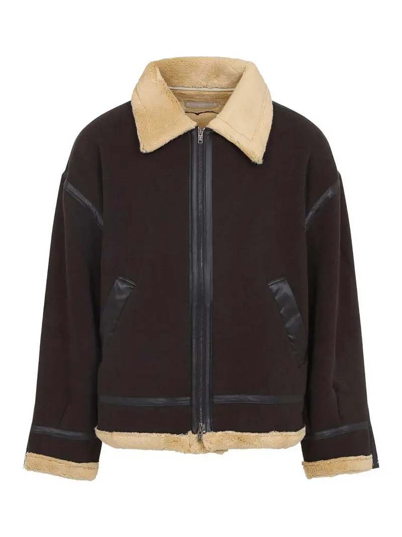 Giacca di cotone Muton Marrone