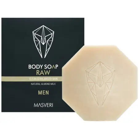 Body Soap Raw - sapone detergente per il corpo, 100 g