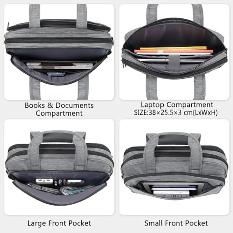 MATEIN Borsa messenger Uomo Grigio 1916198 miniatura 2