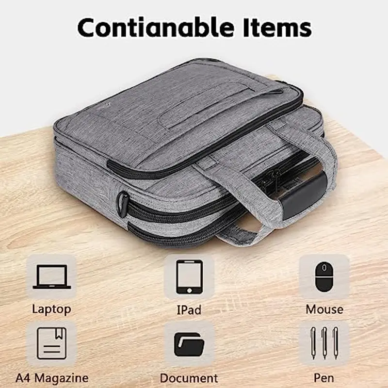 MATEIN Borsa messenger Uomo Grigio 1916198 miniatura 3