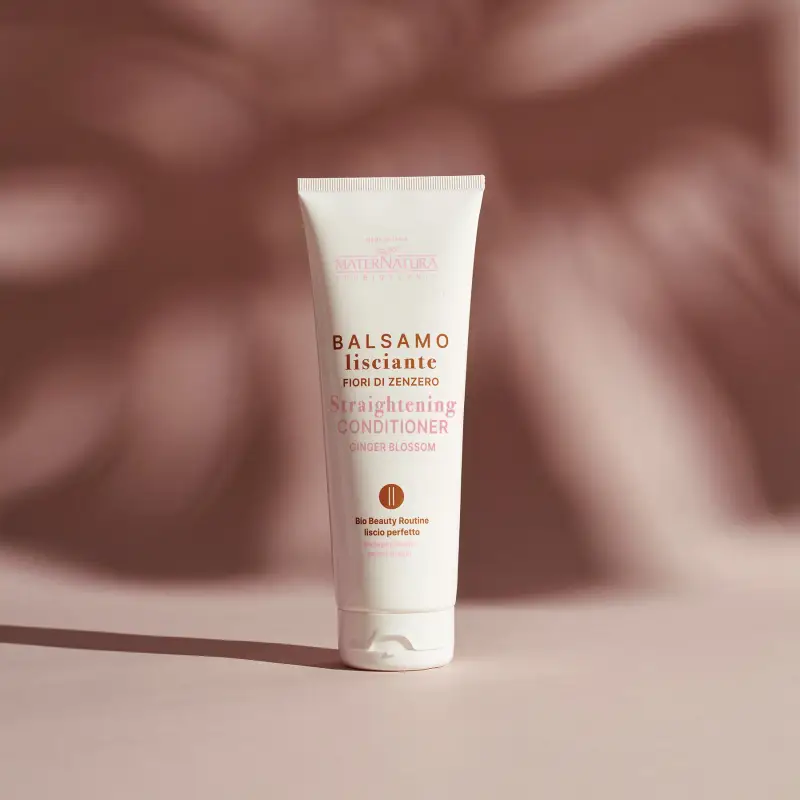 Balsamo, Maschere e Olii Balsamo Capelli Lisci Al Fiore Di Zenzero - Balsamo capelli lisciante, Capelli lisci miniatura 2